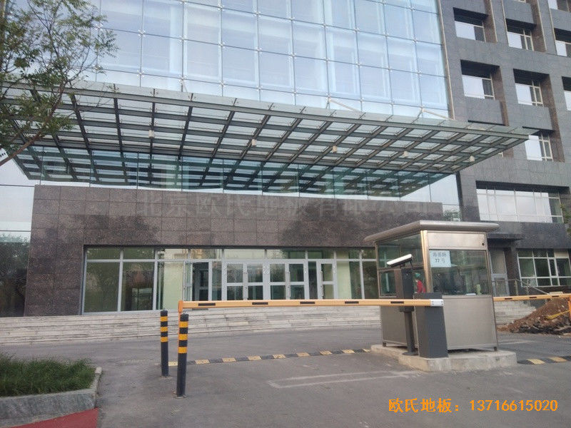 青海海宴路77号地质科大楼运动场所运动木地板铺装案例0