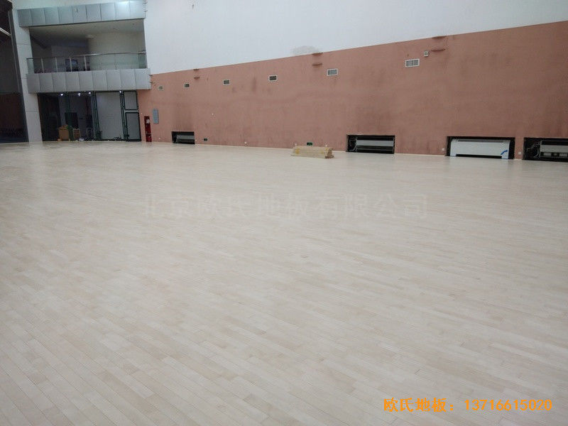 北京建国路75号热电公司运动馆运动木地板铺装案例3