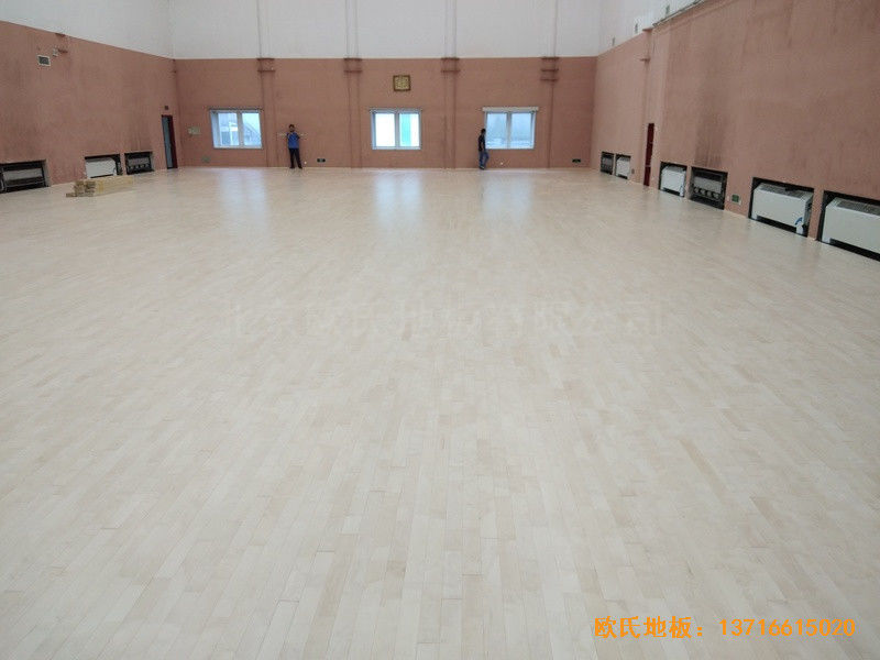 北京建国路75号热电公司运动馆运动木地板铺装案例5