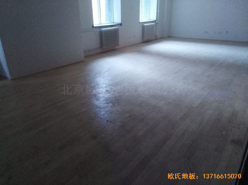 北京朝阳运动馆体育地板铺设案例5