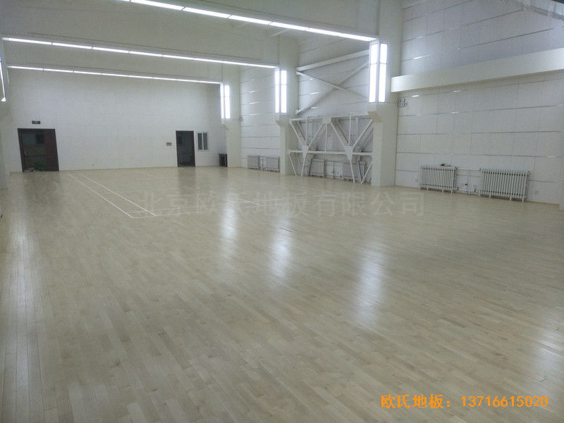 北京铁路局供电段运动馆运动地板安装案例0