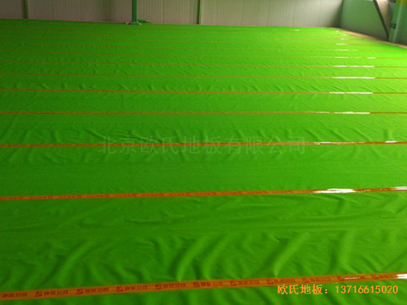 南京江宁区篮球俱乐部体育地板安装案例3