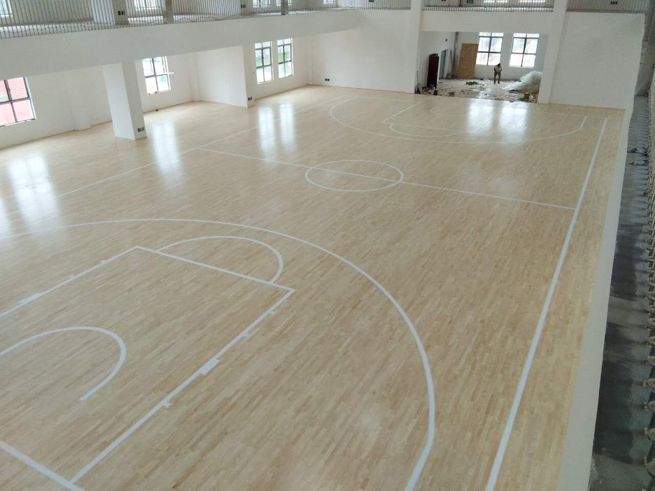 湖北天门杭州华泰小学篮球馆项目