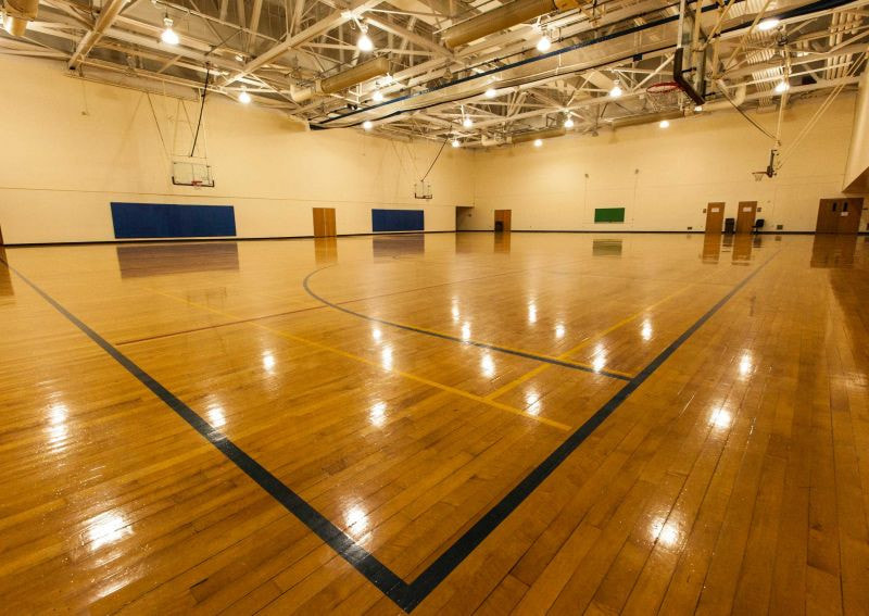 枫木体育木地板|室内篮球馆运动木地板的标准尺寸