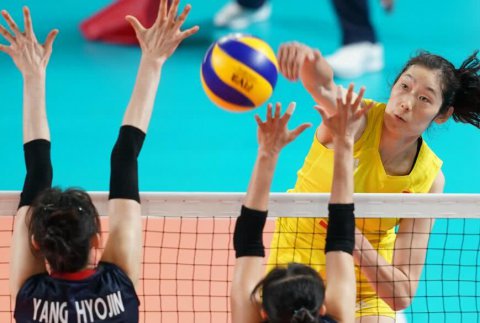 亚运-中国女排3-0复仇韩国，女排精神又回来了