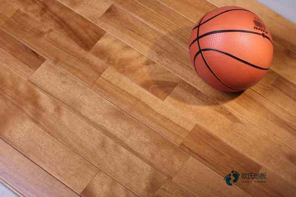 篮球馆木地板检测方法