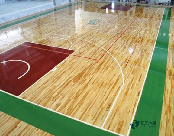 篮球馆木地板是什么材料