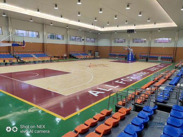 一般篮球场馆地板施工工艺