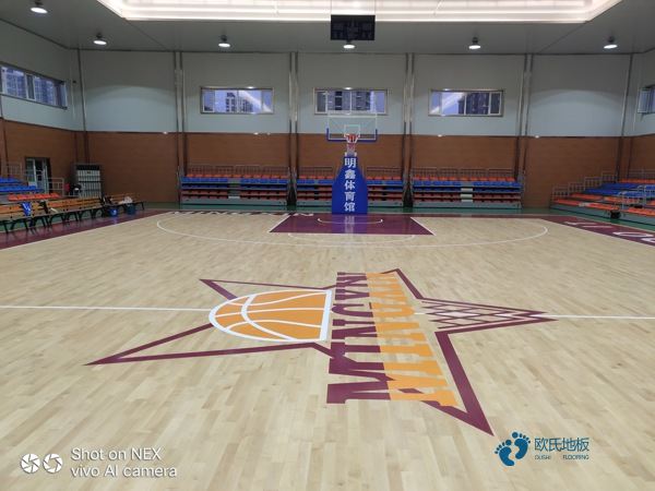 一般篮球场馆地板施工工艺