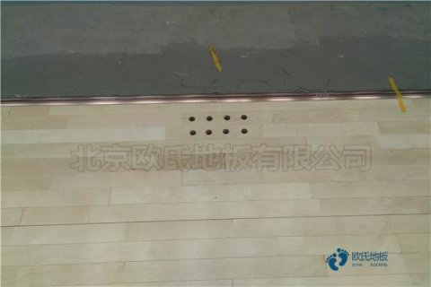 运动木地板的稳定神器弹性胶垫