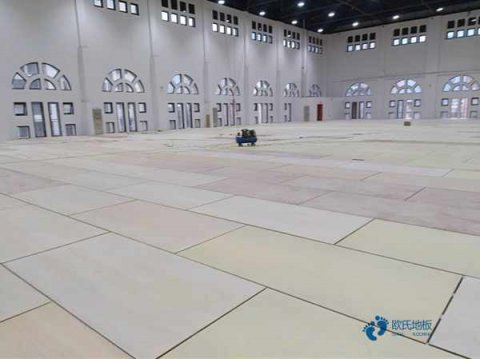 篮球场木地板就是这么专业