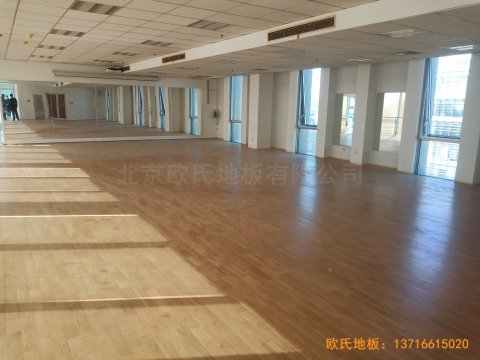 中国科学院技术研究所运动馆运动木地