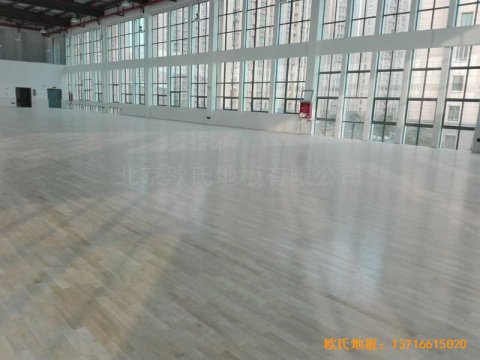 江苏农贸市场体育馆体育地板施工案例