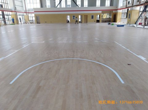 云南倪家营第三小学篮球馆体育地板安