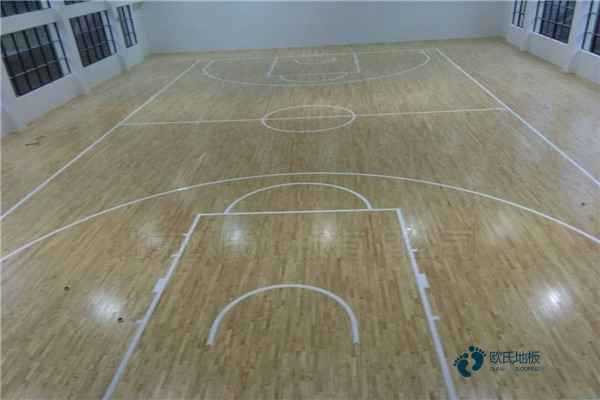 室内篮球馆专用运动木地板2