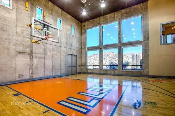 体育馆专用木地板型号3