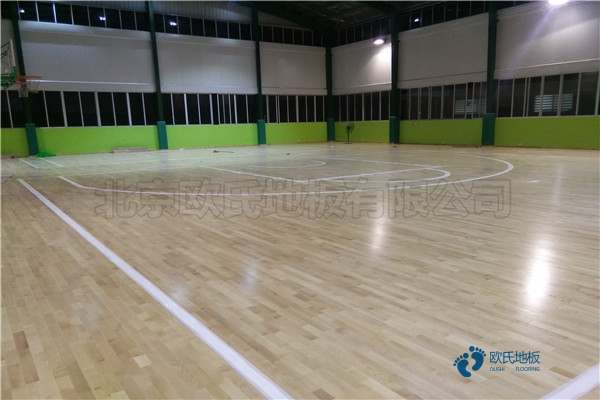 篮球室内运动木地板2