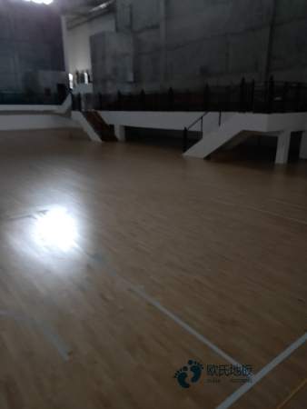 篮球专用体育木地板2