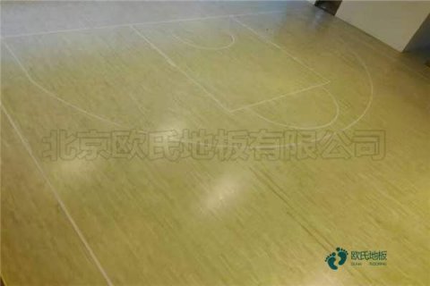 柞木运动篮球木地板平米价