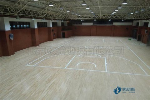 柞木运动篮球木地板价格多少