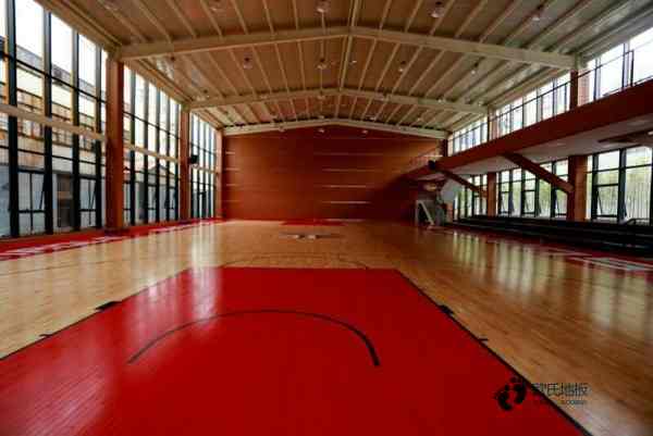 校园体育篮球木地板施工步骤3
