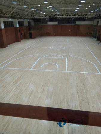篮球馆木地板如何清理1