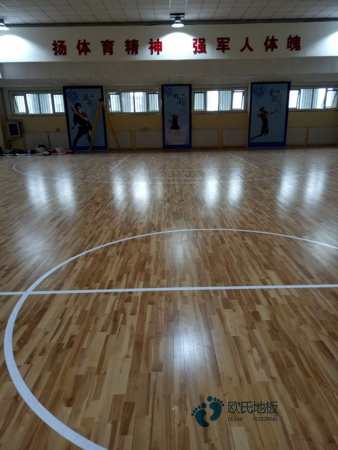 柞木运动篮球木地板价格一般多少钱一平方米