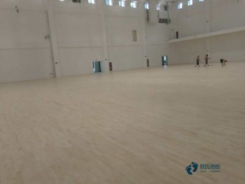 篮球馆木地板施工图