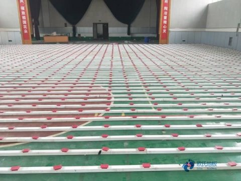 质量好体育场木地板施工方案