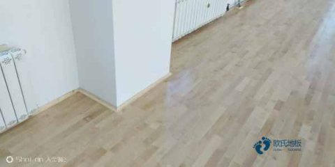 国标运动体育木地板施工步骤