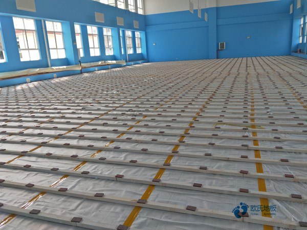 大学运动篮球木地板造价