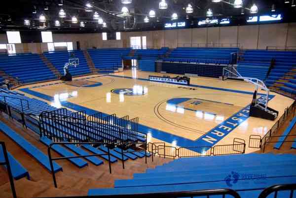 体育馆木地板安装图解3