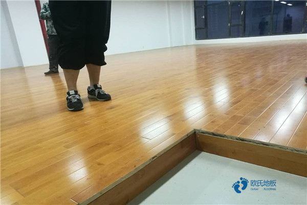 枫桦木运动篮球木地板价格低